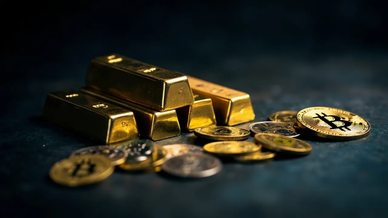 Bitcoin gegen Gold: Kann Bitcoin dank ETFs Boden gewinnen? — Konzept